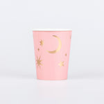 Pink Witch Cups, Pack of 8