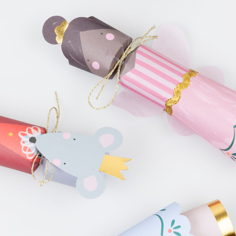 Nutcracker Ballet Crackers, Pack of 6