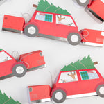 Reindeer In Car Crackers, Pack of 6