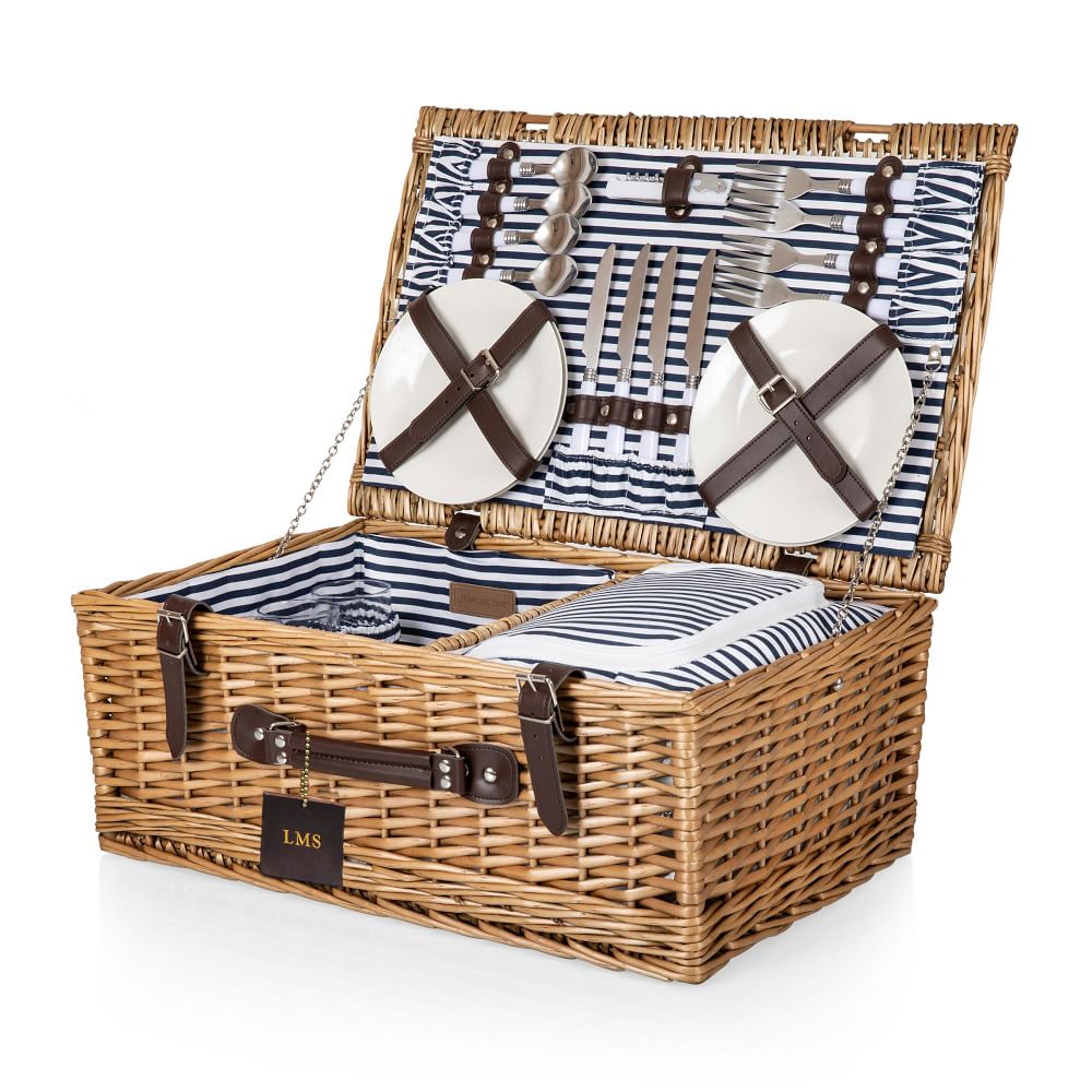 Picnic Basket, Set for 4