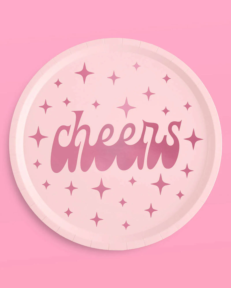 Cheers Plates, Pack of 25