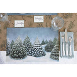 Evergreen Forest Placemat, Pack of 24