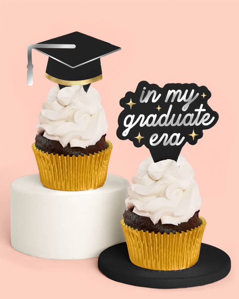 Graduation Toppers, Pack of 24