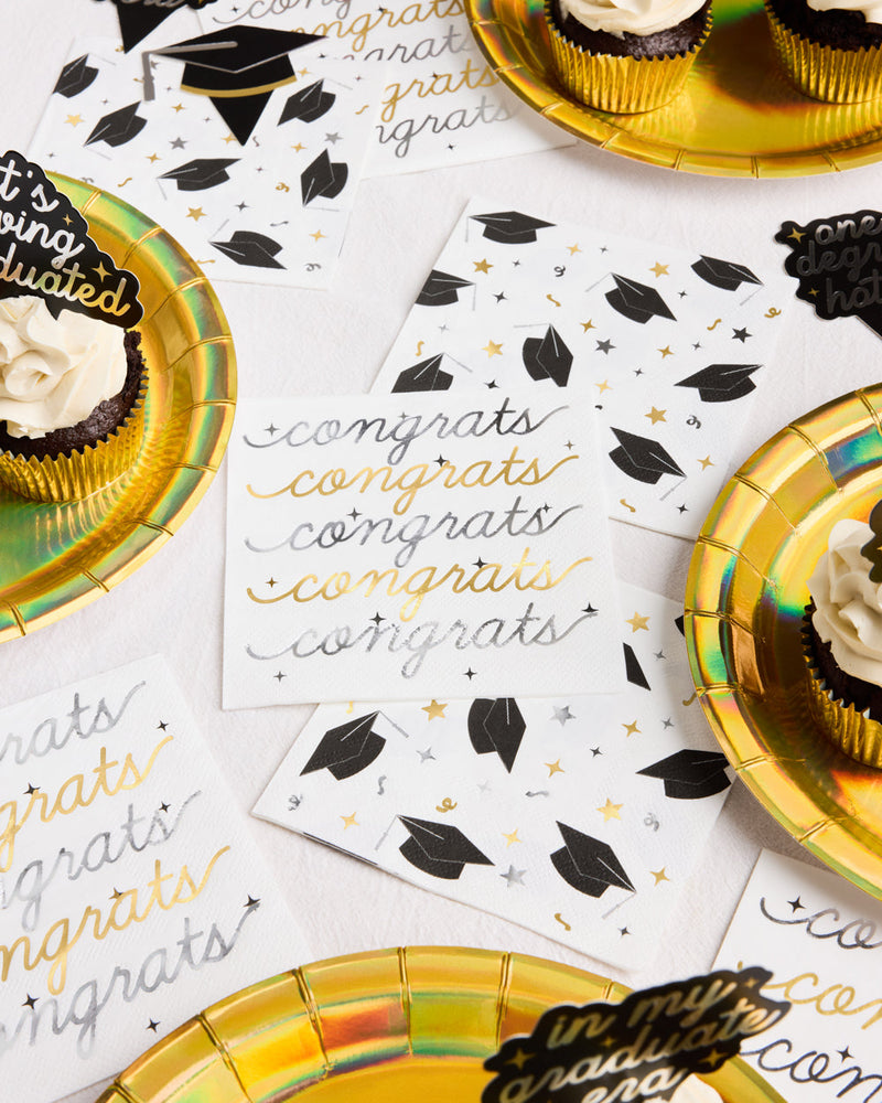 Congrats Grad Napkins, Pack of 50