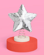 Disco Star Tree Topper - christmas tree topper