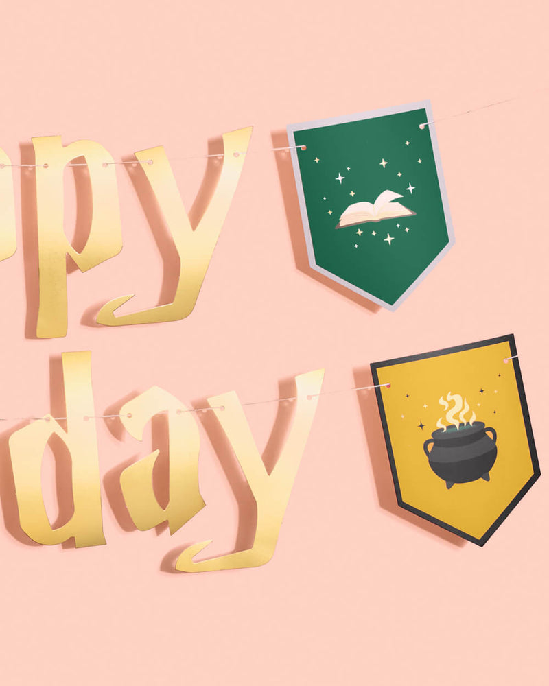 Wizard Birthday Banner