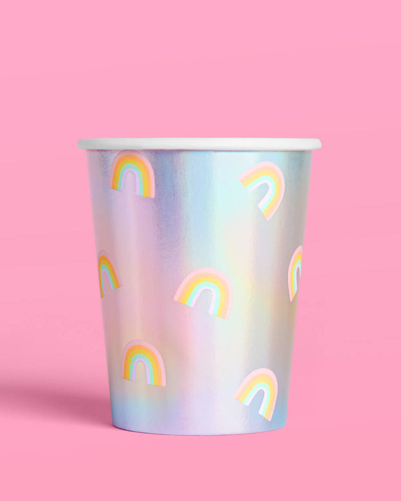 Rainbow Cups, Pack of 24