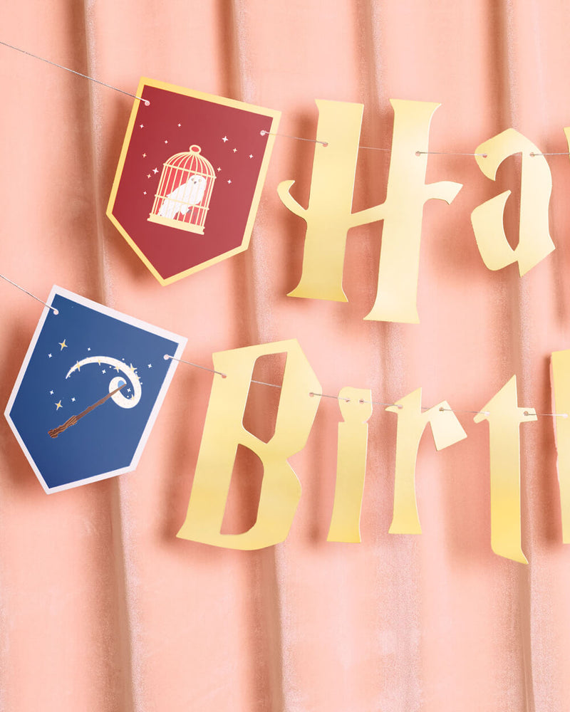 Wizard Birthday Banner