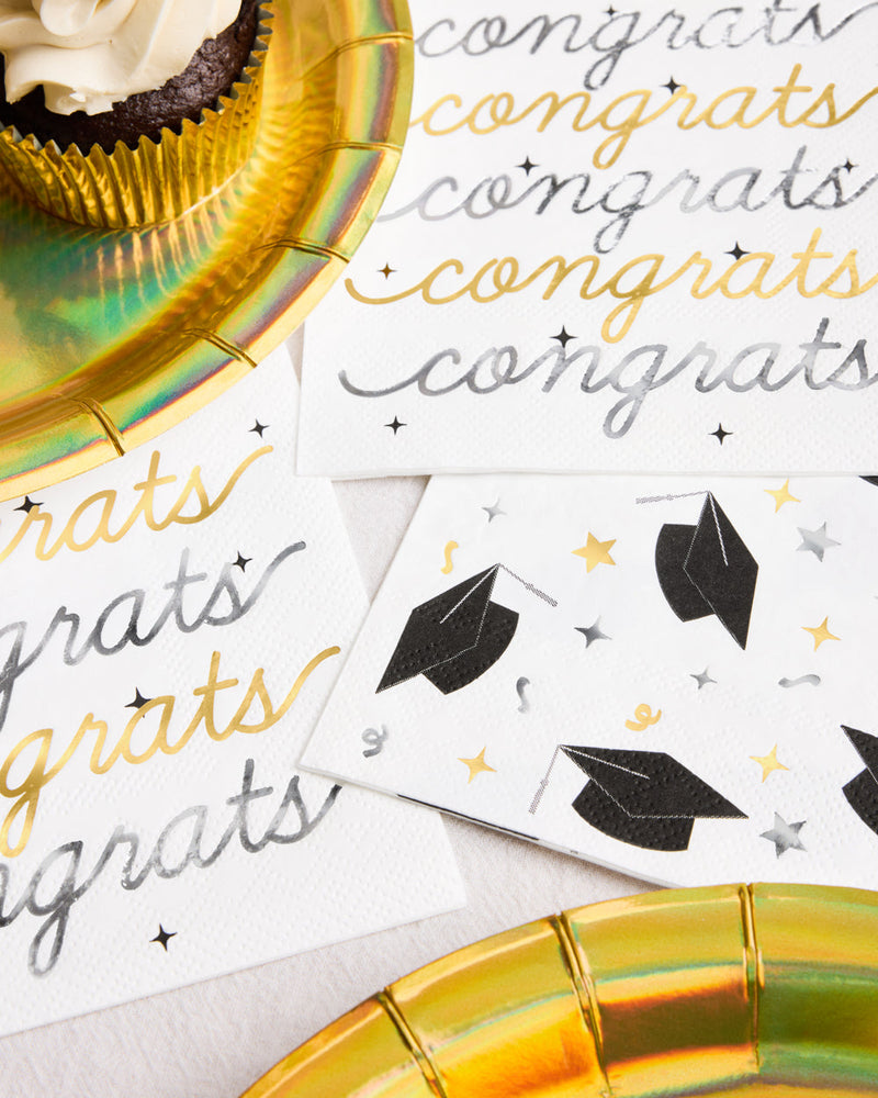 Congrats Grad Napkins, Pack of 50
