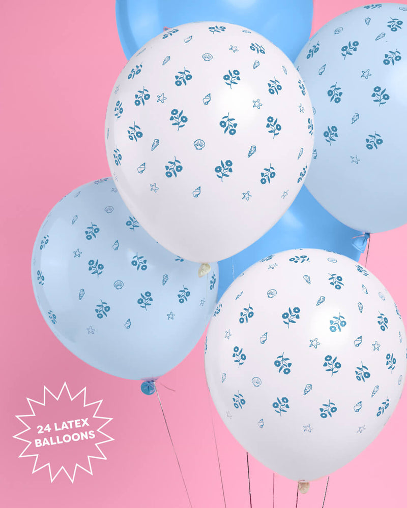 Coastal Balloon Balloons, Pack of 24