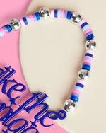 Bejeweled Ornament - glossy blue ornament