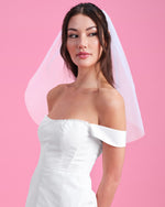 Something Blue Veil - Embroidered Tulle Veil