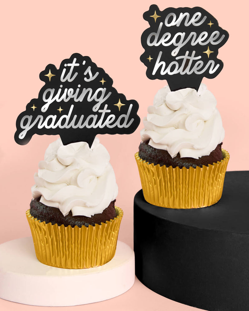Graduation Toppers, Pack of 24