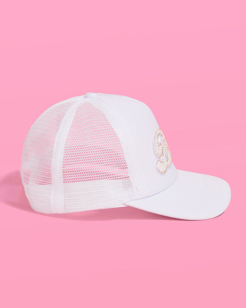 Bride Trucker Hat - Embellished Trucker Hat