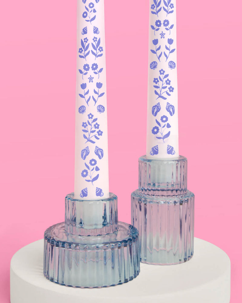 Coastal Candlesticks, Pack of 2
