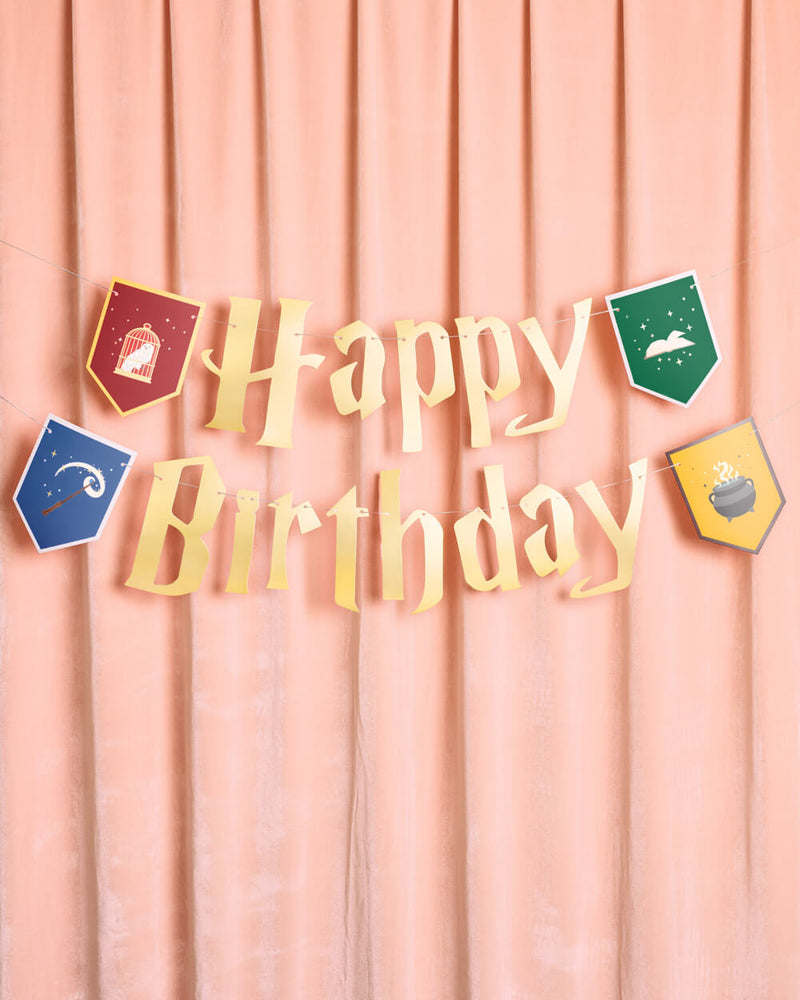 Wizard Birthday Banner