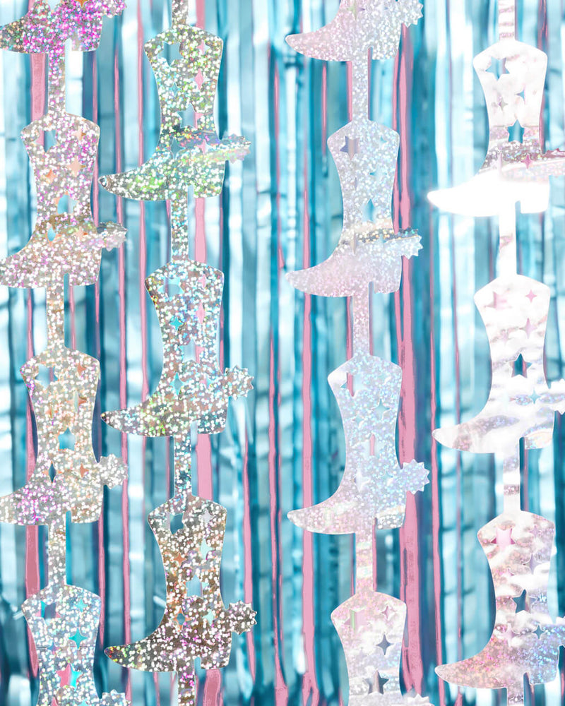Blue Cowgirl Curtain Pack