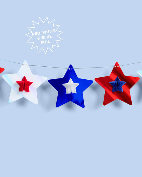 All-Star Banner - 3D foil banner | Paperless Post Party Shop
