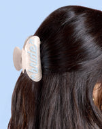 Something Blue Clip - Pearl Acrylic Claw Clip