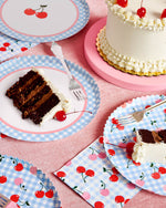 Cherry Plates, Pack of 24