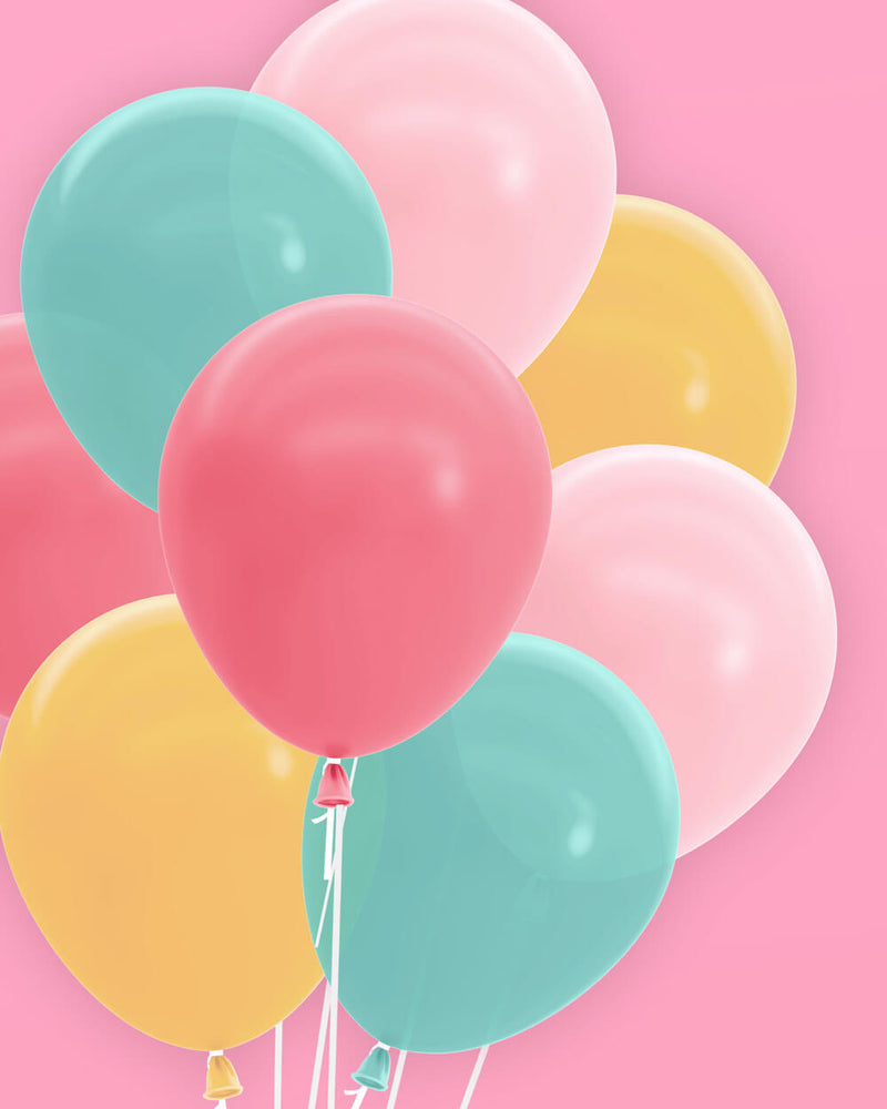 Italian Summer Balloons, Pack of 25