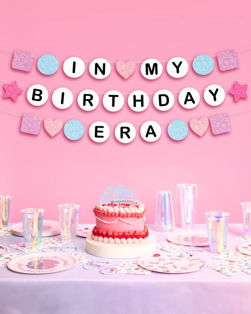 Bday Era Banner - Friendship Bracelet Banner