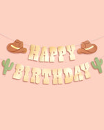 Wild Wild West Foil Banner