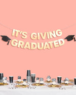 It's Giving Graduated Banner
