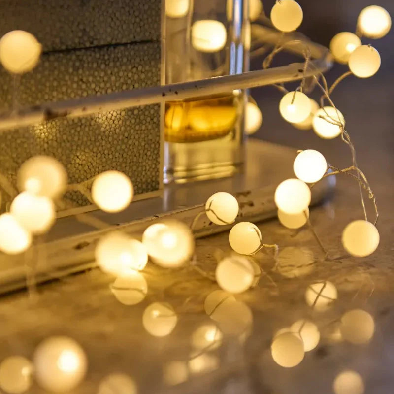 Snowberry White Lights, Set of 3