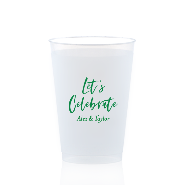 Let's Celebrate Custom Cup, Leaf Foil