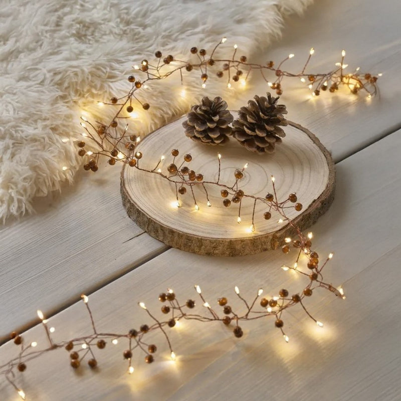 Woodland Berry Lights, Set of 3