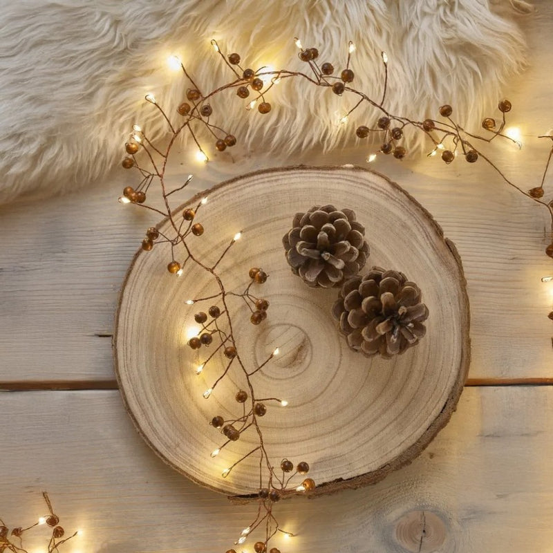 Woodland Berry Lights, Set of 3