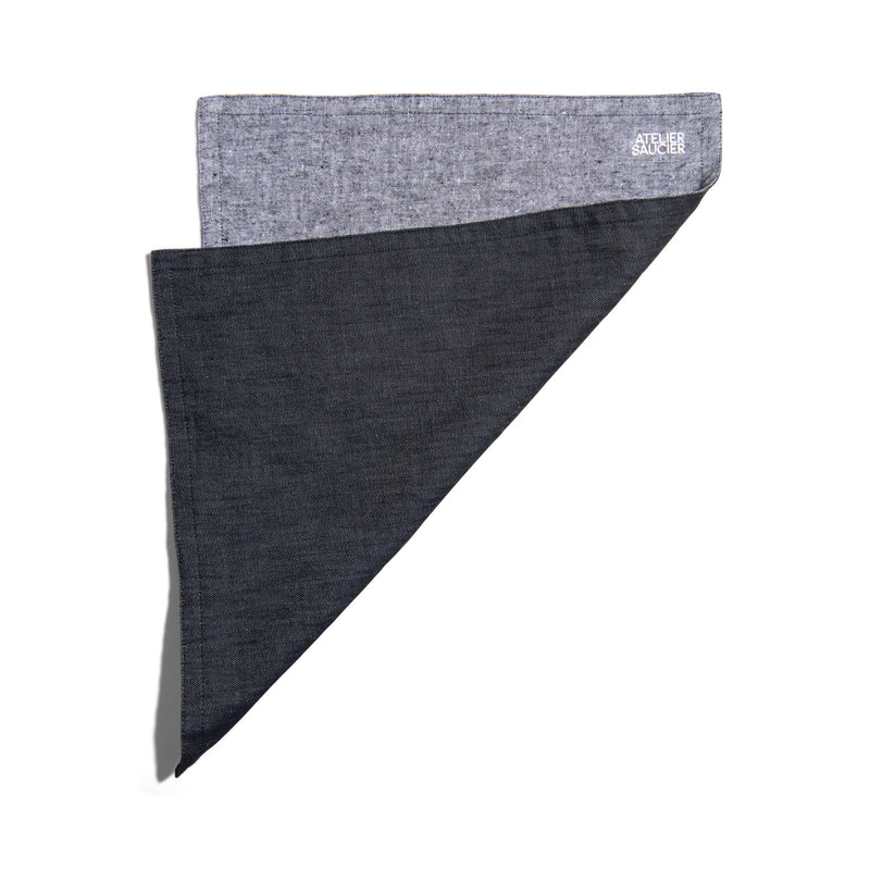 Dark Denim Dual-Sided Placemat