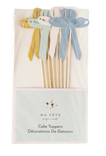 Signature Cake Toppers, Pack of 8