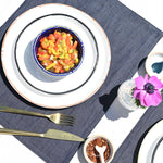 Dark Denim Dual-Sided Placemat