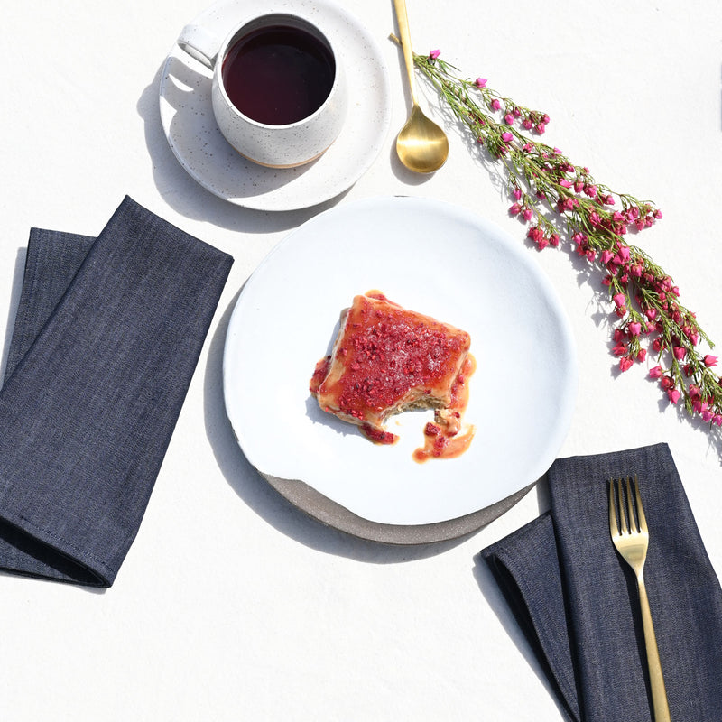 Denim Linen Napkin Set