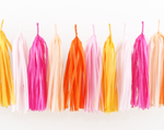 Tassel Garland Kit - Pink Grapefruit (Pink & Orange)