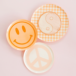 Peace & Love Peace Dessert Plates, Pack of 8