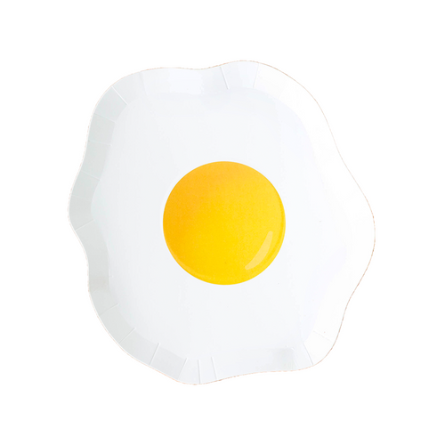 Yolks on You Dessert Plates, Pack of 8