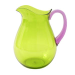 Acrylic Pitcher in Green with Amethyst Handle - 1 Each 1