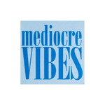 "Mediocre Vibes" Witty Cocktail Napkins, Pack of 20