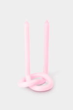 Knot Candle - Light Pink
