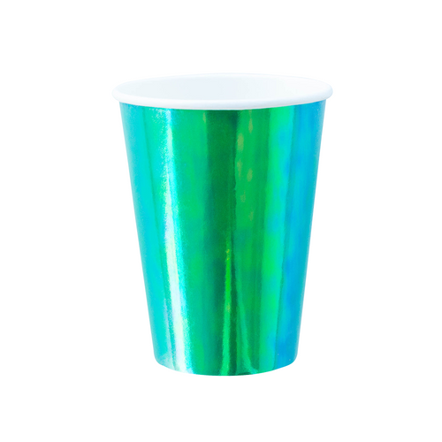 Posh Emerald City 12 oz Cups, Pack of 8