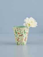 Green Party Animal Print Medium Melamine Cup