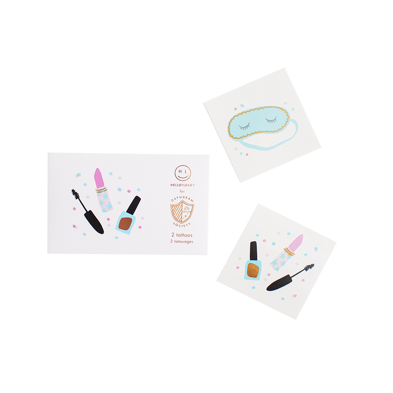 Sweet Dreams Temporary Tattoos, Pack of 2