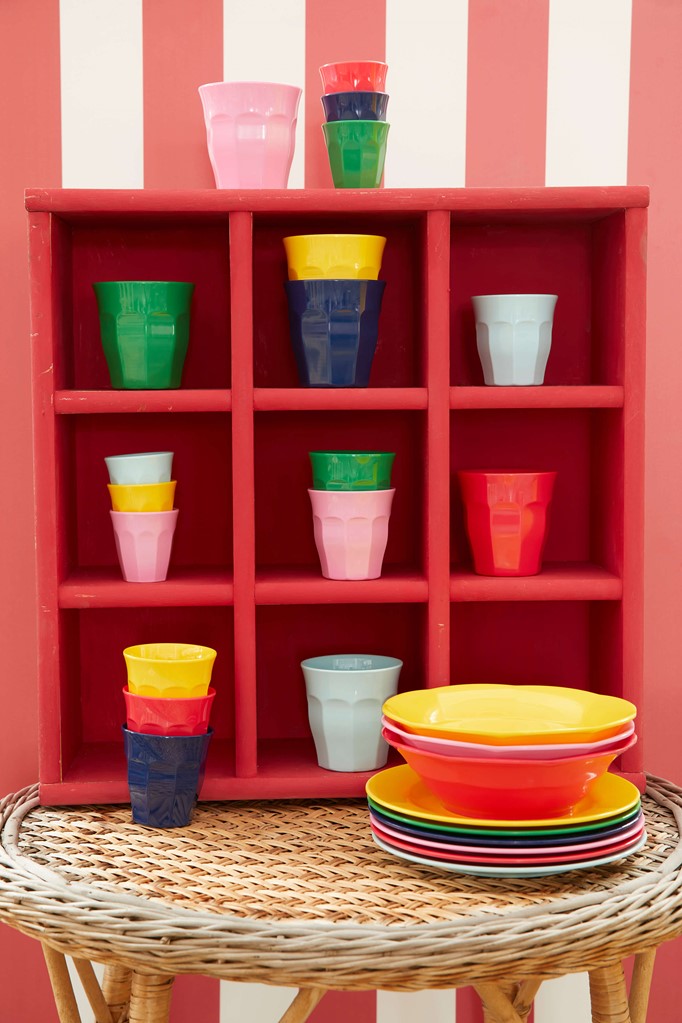 Melamine Cups 'Favorite' Colors - Small - 6 pcs. in Gift Box