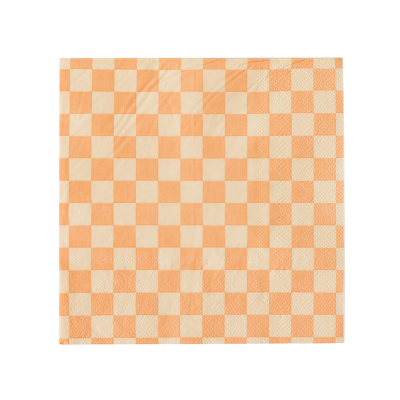 Check It! Peaches N' Cream Large Napkins, Pack of 16