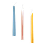 18" Blossom Dipped Tapers, Set of 6