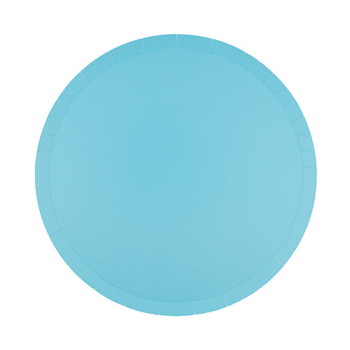 Shade Collection Dinner Plates, Cerulean, Pack of 8
