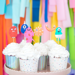 Little Monsters Cupcake Decorating Set, Pack of 24